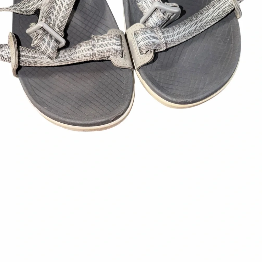 Chaco Lowdown Sandals Women’s Size 8 Gray Lightweight Travel Casual
